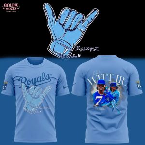 Bobby Witt Jr Hand Sign Signature 2025 T-Shirt