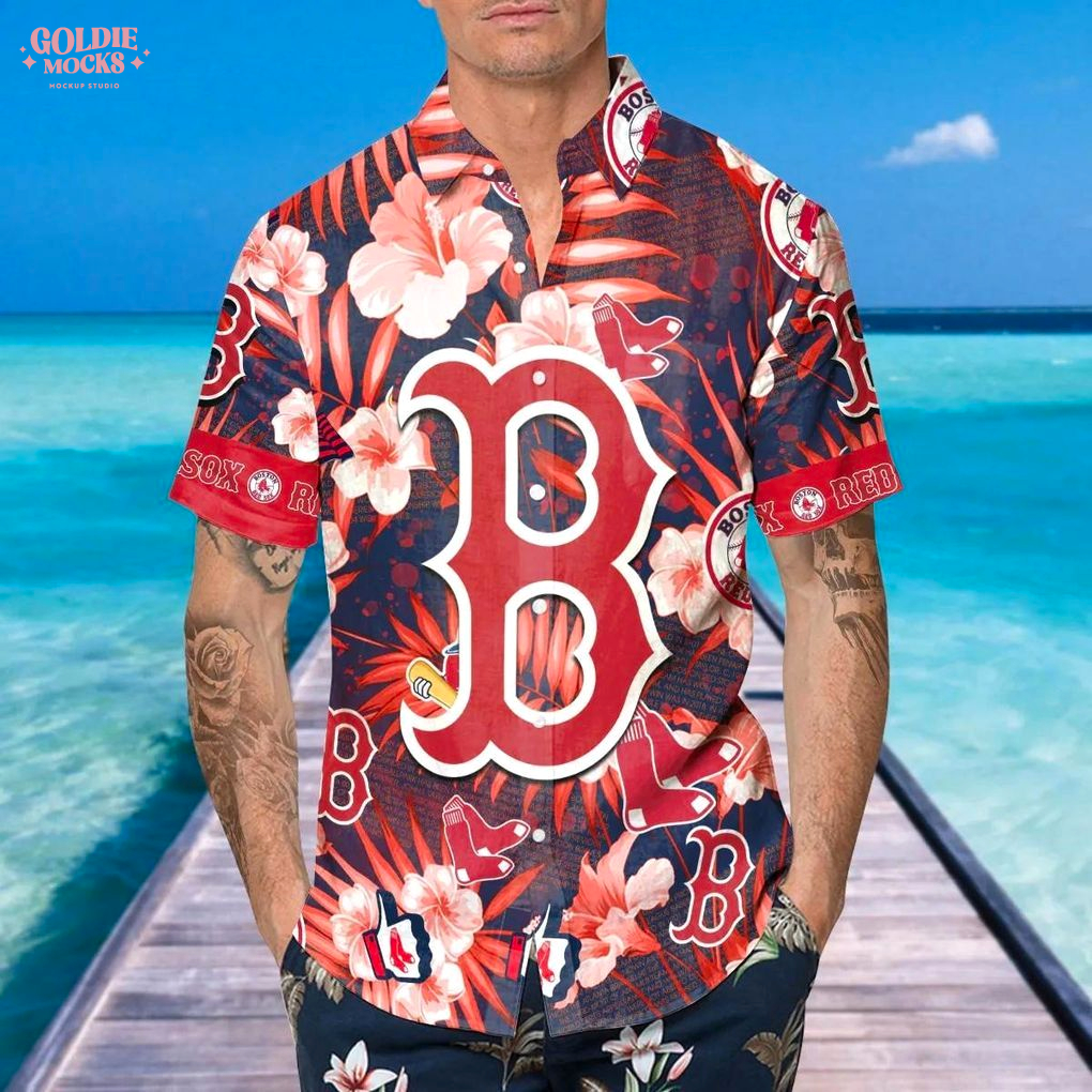Boston Red Sox 2025 New Beach Hawaiian Shirt Boston Red Sox 2025 New Beach Hawaiian Shirt