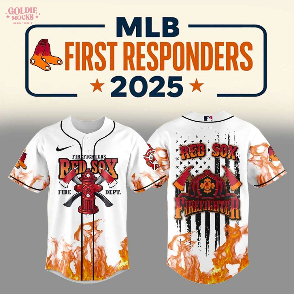 Boston Red Sox Firefighter Appreciation Day 2025 Jersey Boston Red Sox Firefighter Appreciation Day 2025 Jersey