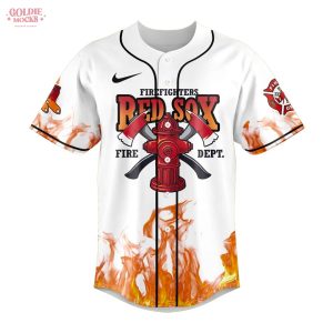 Boston Red Sox Firefighter Appreciation Day 2025 Jersey