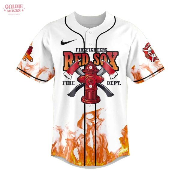 Boston Red Sox Firefighter Appreciation Day 2025 Jersey