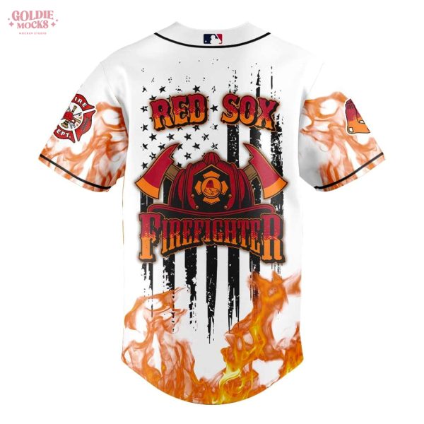 Boston Red Sox Firefighter Appreciation Day 2025 Jersey