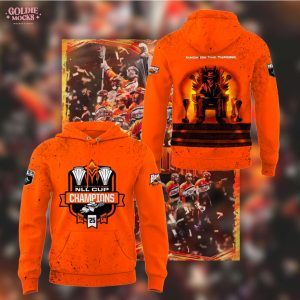 Buffalo Bandits Nll Cup 2025 Champions Hoodie