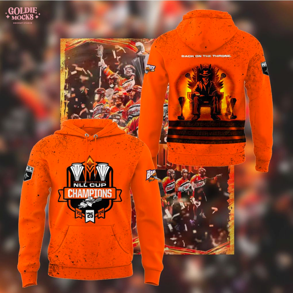 Buffalo Bandits Nll Cup 2025 Champions Hoodie Buffalo Bandits Nll Cup 2025 Champions Hoodie