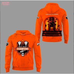 Buffalo Bandits Nll Cup 2025 Champions Hoodie