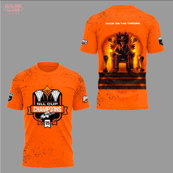 Buffalo Bandits Nll Cup 2025 Champions T-Shirt