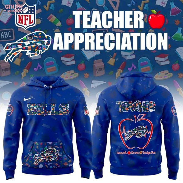Buffalo Bills Teacher Appreciation Day 2025 Premium Hoodie