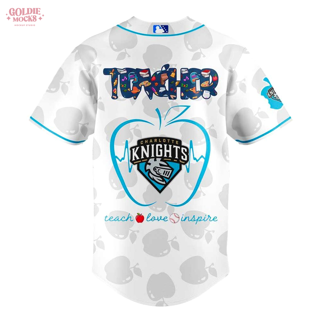 Charlotte Knights Teacher Appreciation 2025 Jersey Charlotte Knights Teacher Appreciation 2025 Jersey