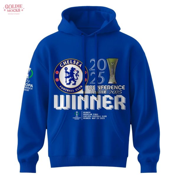 Chelsea FC 2025 Europe UEFA Champions Hoodie