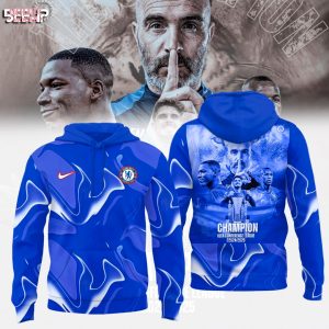 Chelsea FC Europa Conference League 2025 Champions T-Shirt