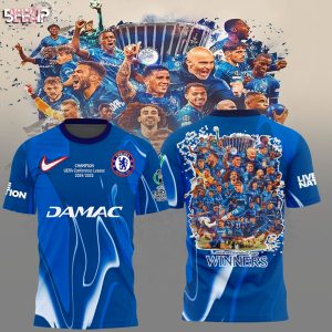 Chelsea UECL 2025 Champions Shirt