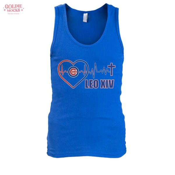 Chicago Cubs Leo XIV My Heart 2025 T-Shirt