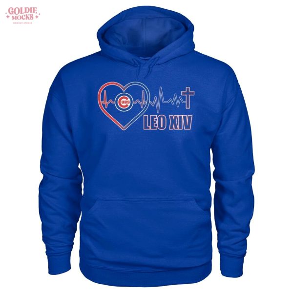Chicago Cubs Leo XIV My Heart 2025 T-Shirt