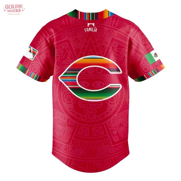 Cincinnati Reds Mexican Heritage Month 2025 Jersey