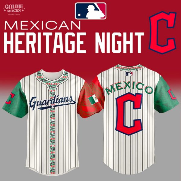 Cleveland Guardians Mexican Heritage Night 2025 Jersey