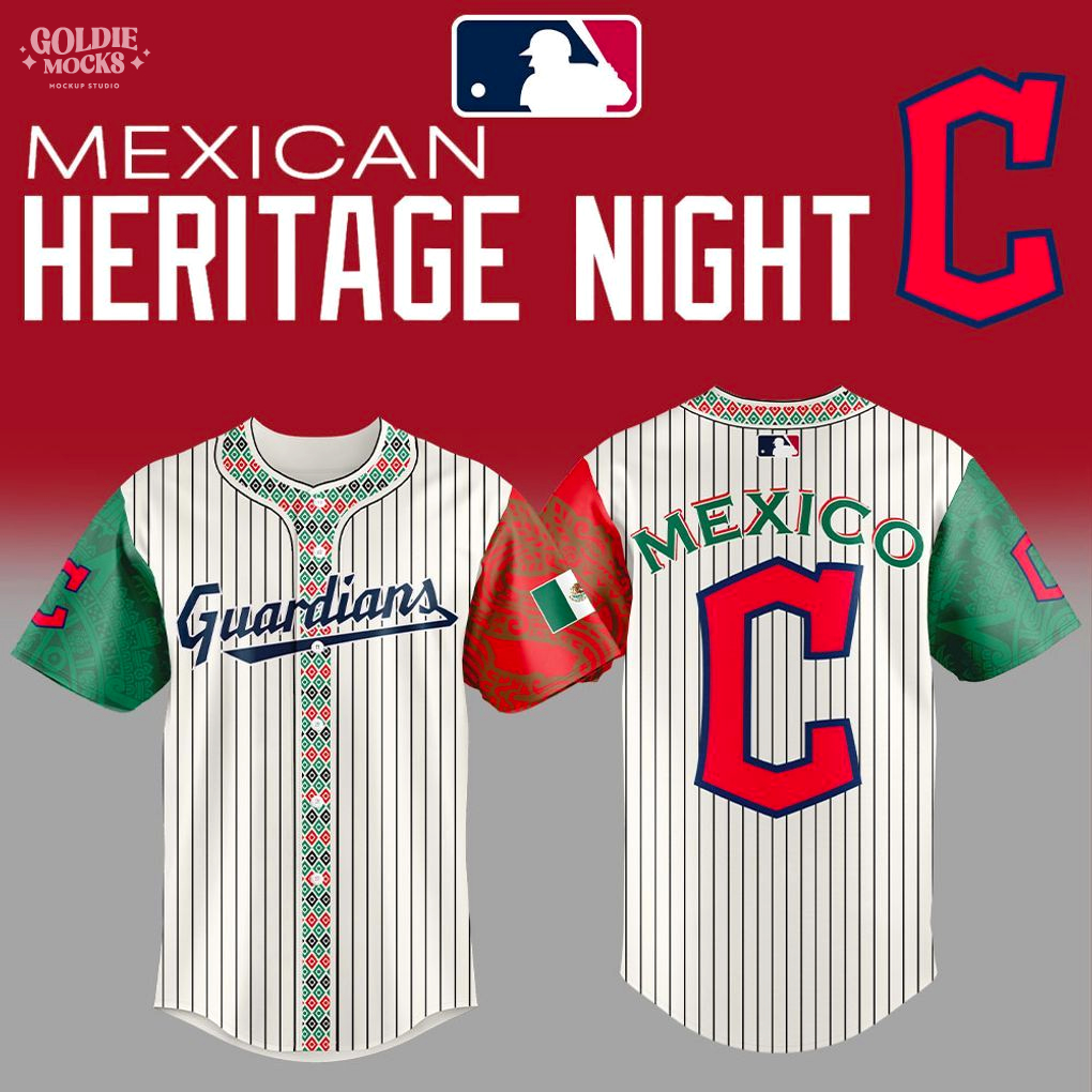 Cleveland Guardians Mexican Heritage Night 2025 Jersey Cleveland Guardians Mexican Heritage Night 2025 Jersey