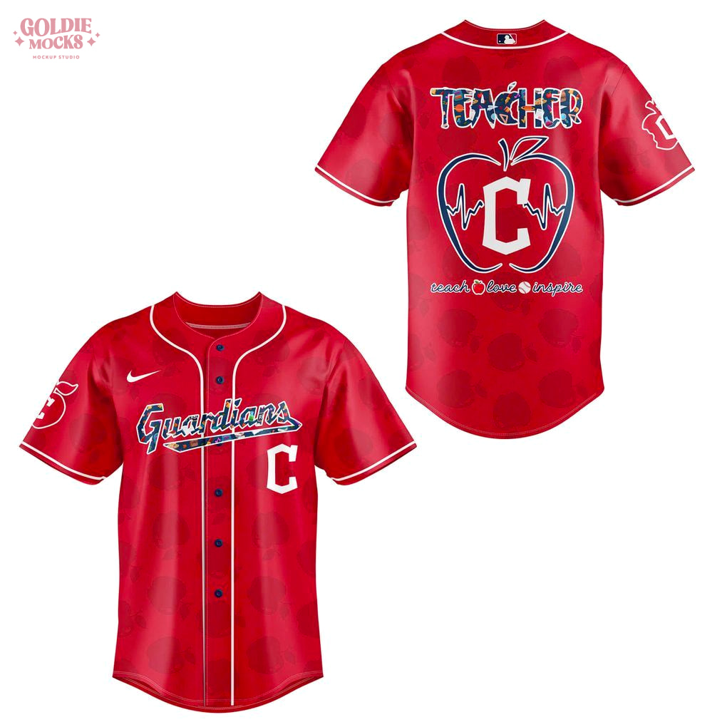 Cleveland Guardians Teacher Appreciation Day 2025 Jersey Cleveland Guardians Teacher Appreciation Day 2025 Jersey