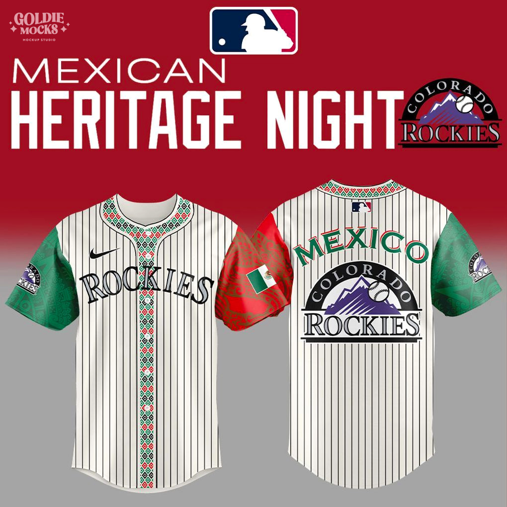 Colorado Rockies MLB x Mexican Heritage Night 2025 Jersey
