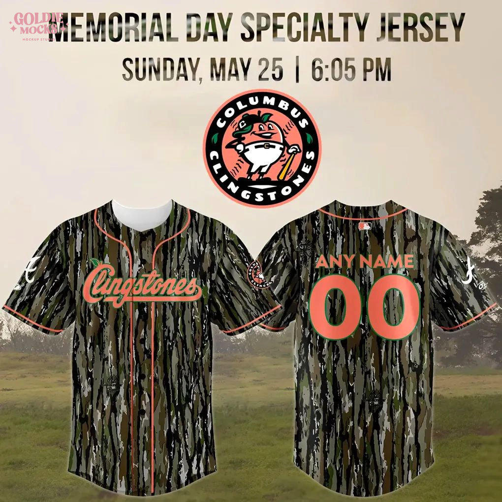 Columbus Clingstones 2025 Memorial Specialty Jersey Columbus Clingstones 2025 Memorial Specialty Jersey