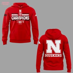 Cornhuskers Baseball Champions 2025 For Fans Red Hoodie