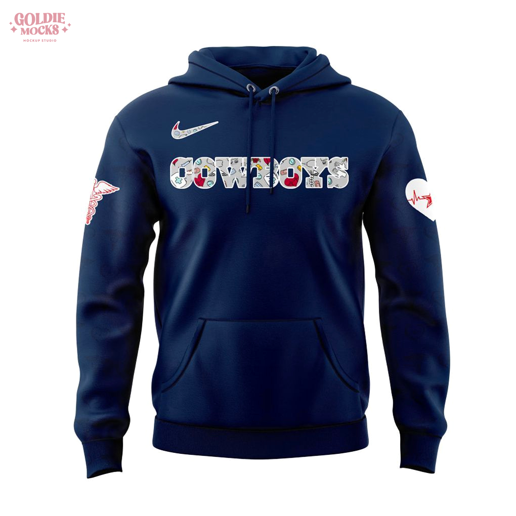 Dallas Cowboys Nurses Appreciation Day 2025 Hoodie Dallas Cowboys Nurses Appreciation Day 2025 Hoodie