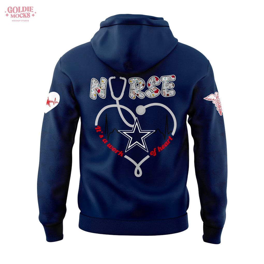 Dallas Cowboys Nurses Appreciation Day 2025 Hoodie Dallas Cowboys Nurses Appreciation Day 2025 Hoodie