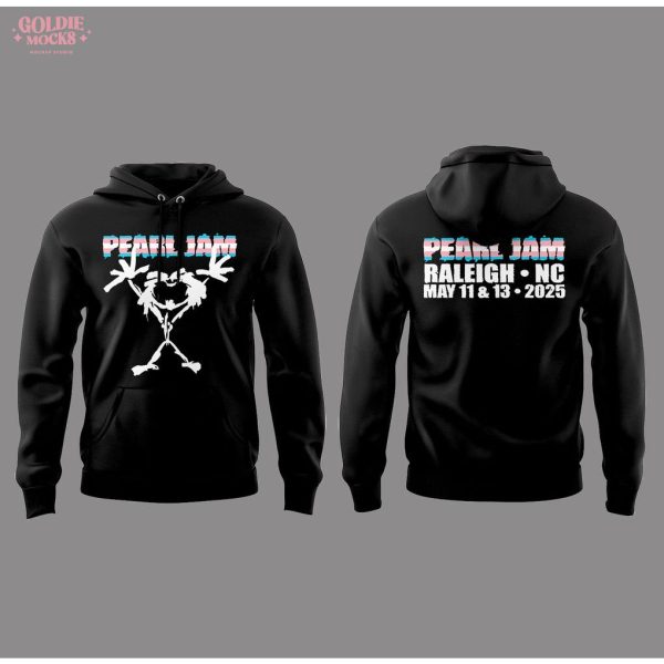 Dark Matter World Tour 2025 Pearl Jam 2025 Black Special Edition Hoodie