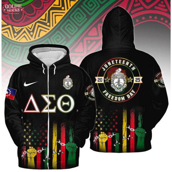 Delta Sigma Theta 2025 Juneteenth Freedom Day T-Shirt