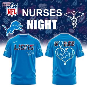 Detroit Lions x Nurses Night 2025 T-Shirt