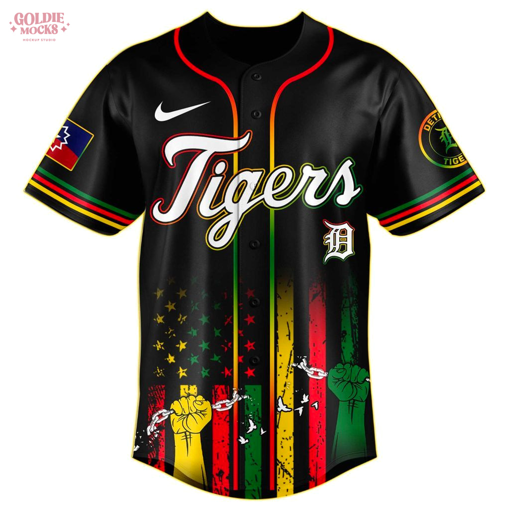 Detroit Tigers Juneteenth Day Jersey 2025 Jersey Detroit Tigers Juneteenth Day Jersey 2025 Jersey