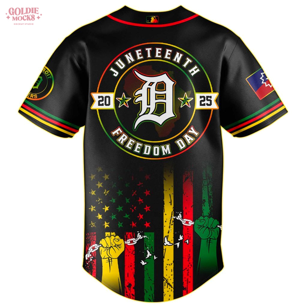 Detroit Tigers Juneteenth Day Jersey 2025 Jersey Detroit Tigers Juneteenth Day Jersey 2025 Jersey
