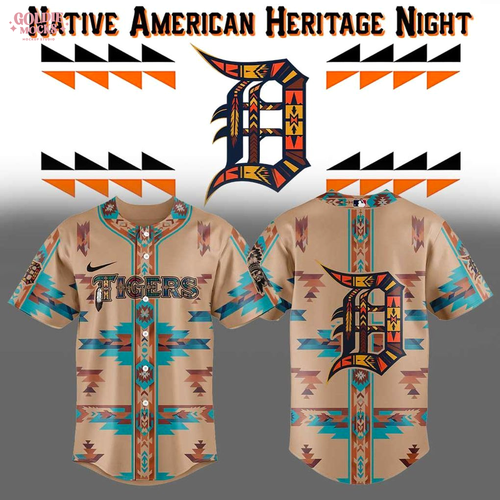 Detroit Tigers Native American Heritage 2025 New Jersey Detroit Tigers Native American Heritage 2025 New Jersey