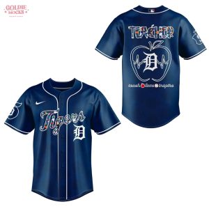 Detroit Tigers Teacher Day 2025 For Fans Jersey