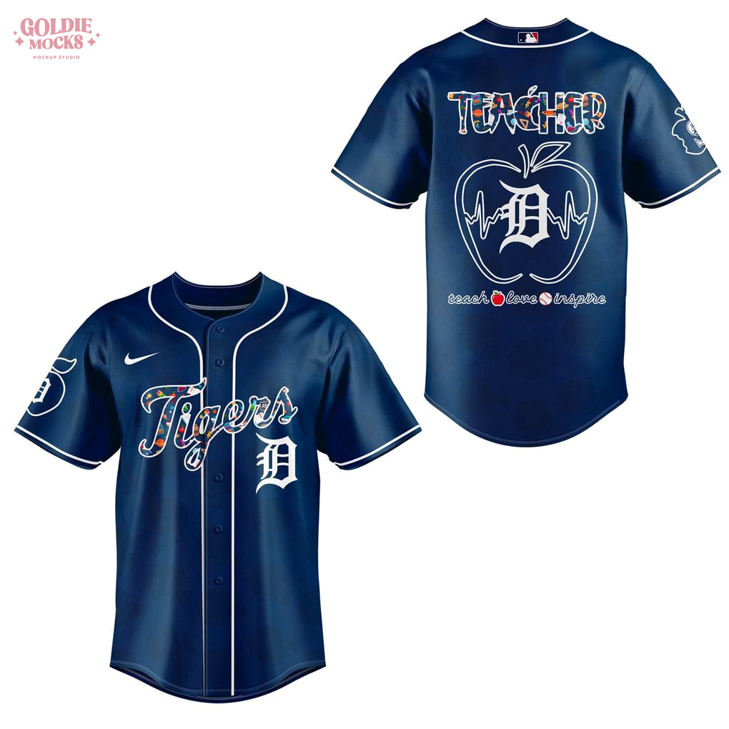 Detroit Tigers Teacher Day 2025 For Fans Jersey Detroit Tigers Teacher Day 2025 For Fans Jersey