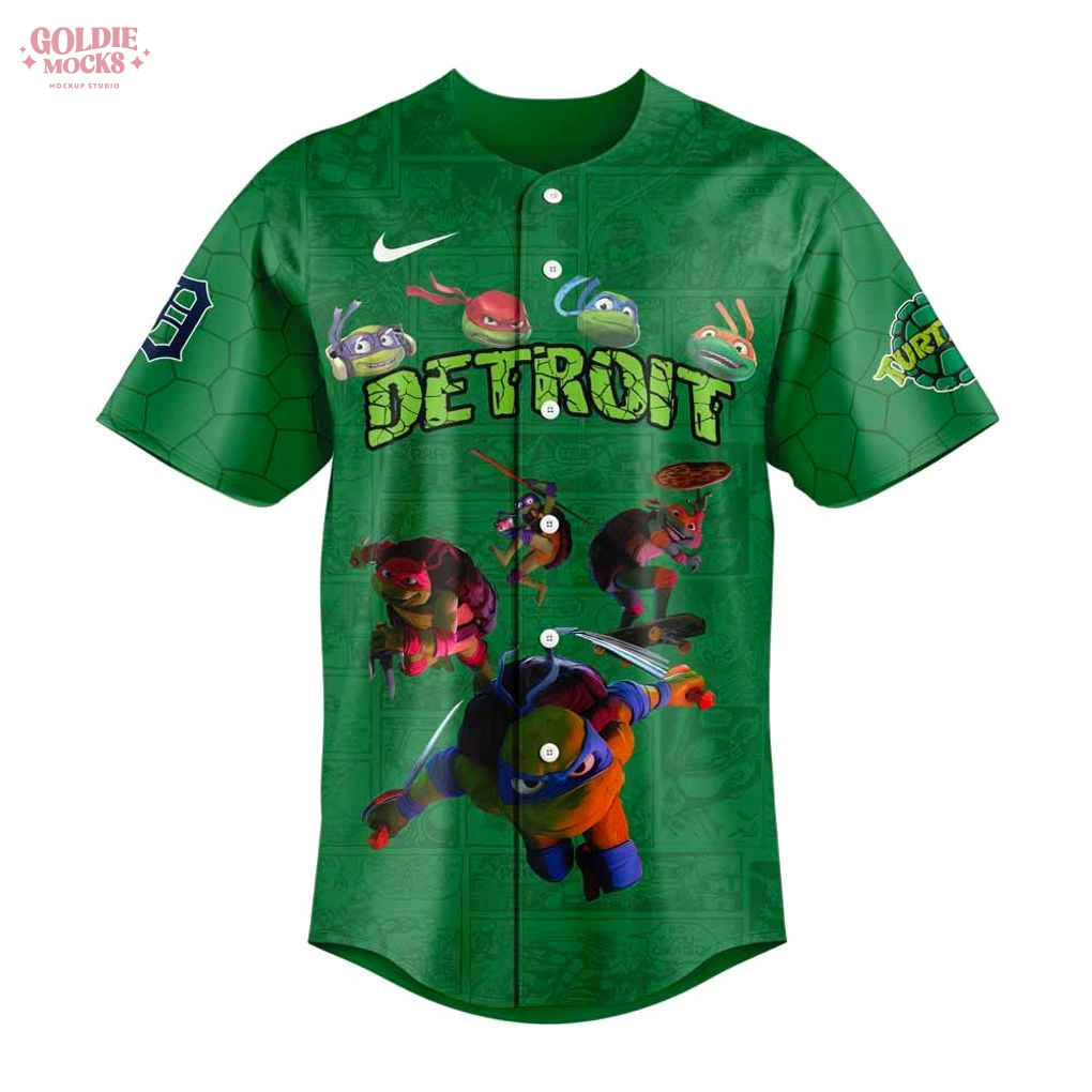 Detroit Tigers Teenage Mutant Ninja Turtles 2025 Jersey Detroit Tigers Teenage Mutant Ninja Turtles 2025 Jersey