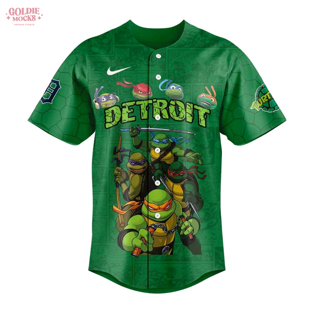 Detroit Tigers Teenage Mutant Ninja Turtles Special 2025 Jersey Detroit Tigers Teenage Mutant Ninja Turtles Special 2025 Jersey