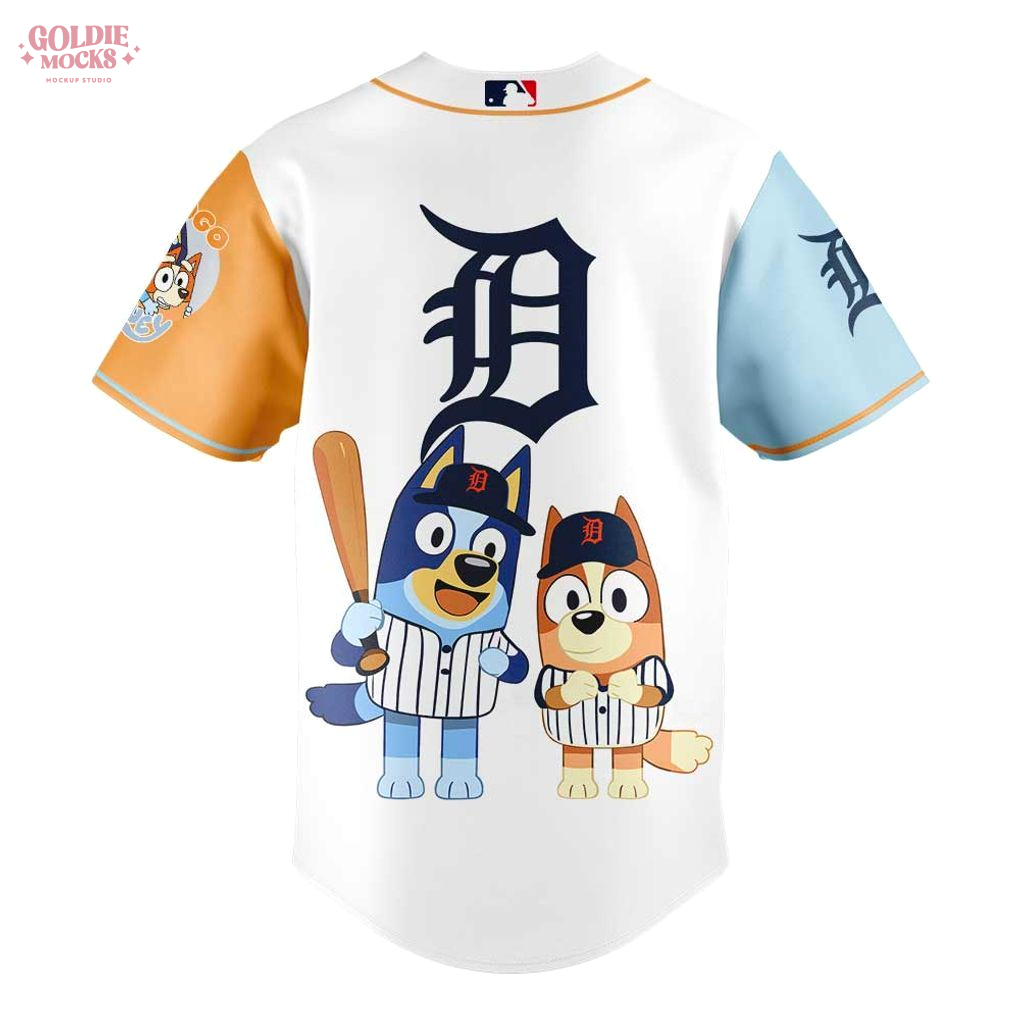 Detroit Tigers x Bluey and Bingo Hot 2025 For Fans Jersey Detroit Tigers x Bluey and Bingo Hot 2025 For Fans Jersey