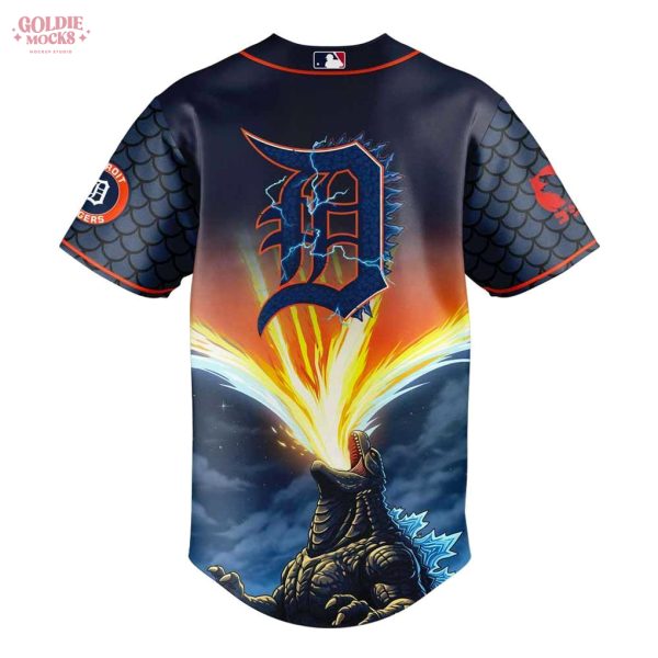 Detroit Tigers x Godzilla 2025 For Fans Jersey