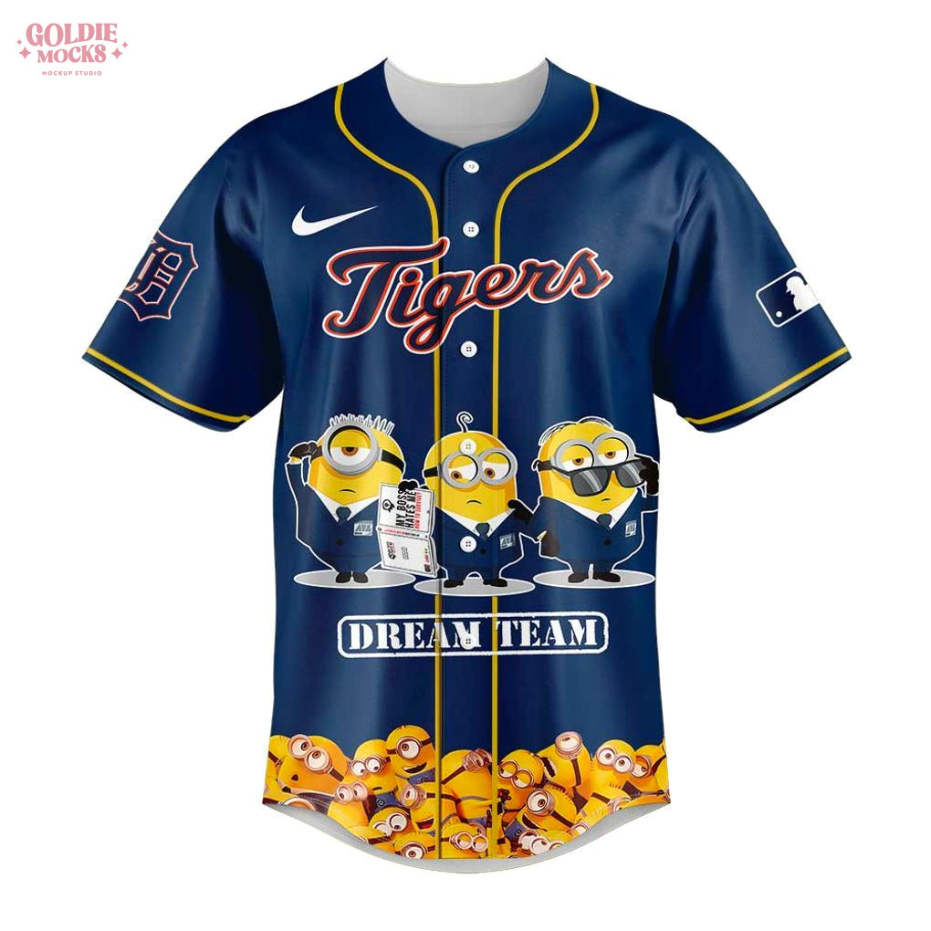 Detroit Tigers x Minions 2025 Jersey Detroit Tigers x Minions 2025 Jersey