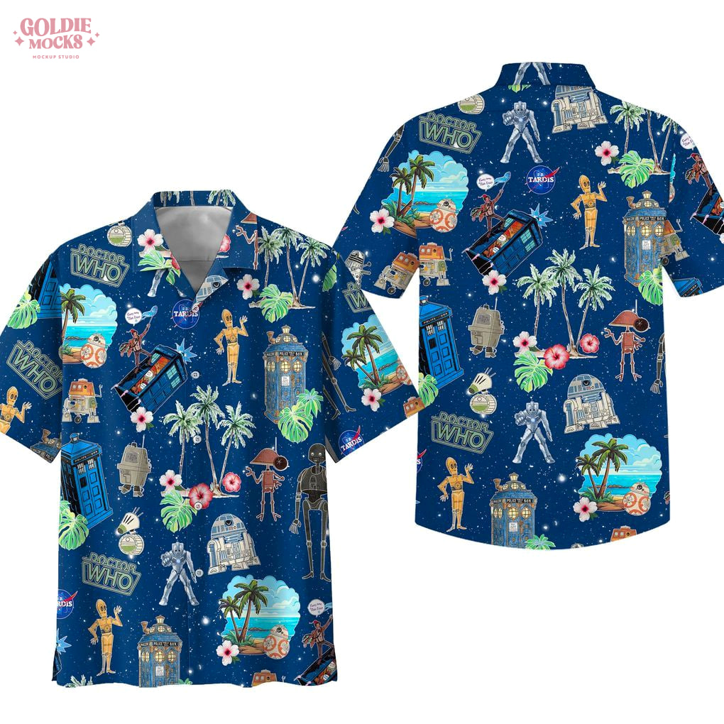 Doctor WHO Beautiful Summer Hawaiian Shirt Doctor WHO Beautiful Summer Hawaiian Shirt
