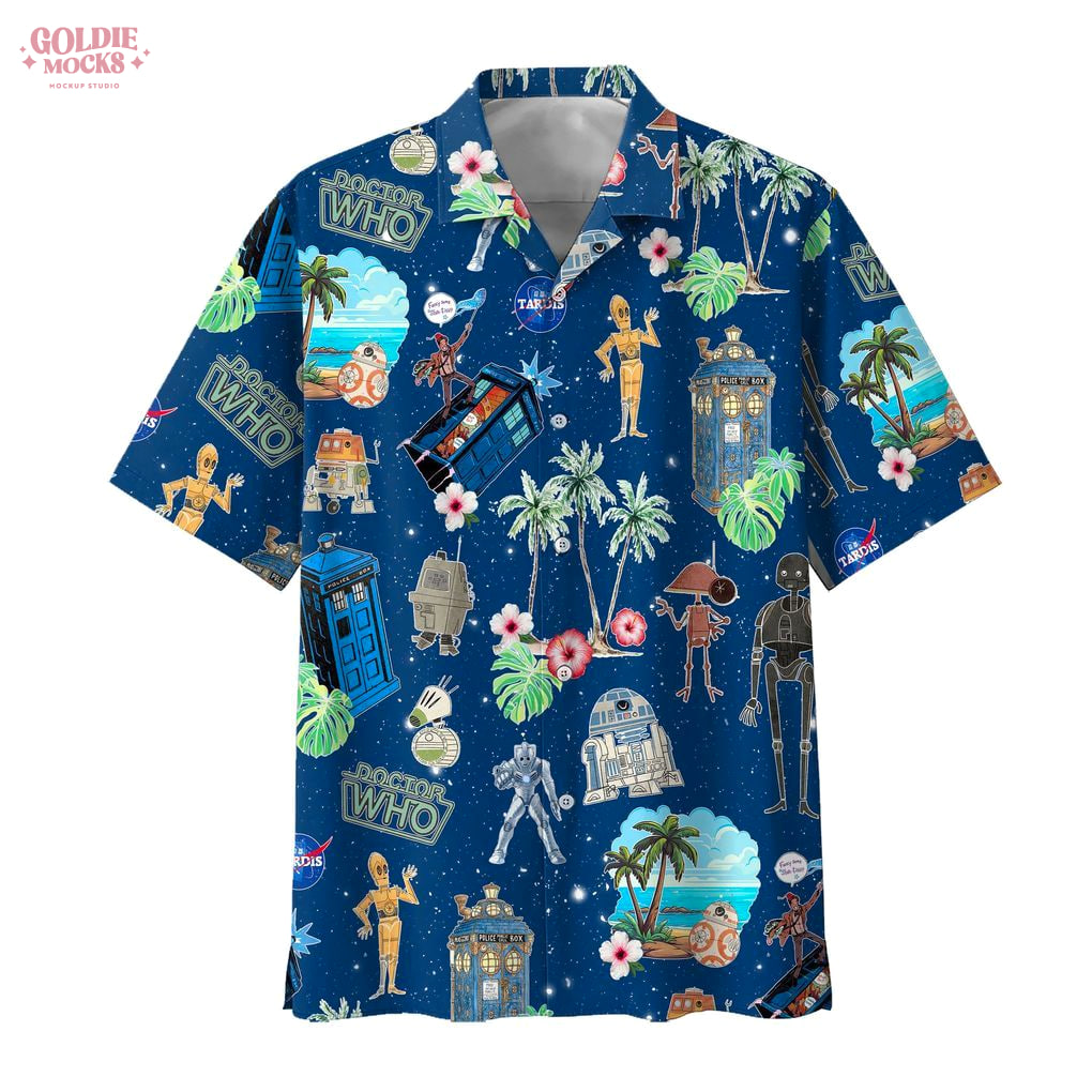Doctor WHO Beautiful Summer Hawaiian Shirt Doctor WHO Beautiful Summer Hawaiian Shirt