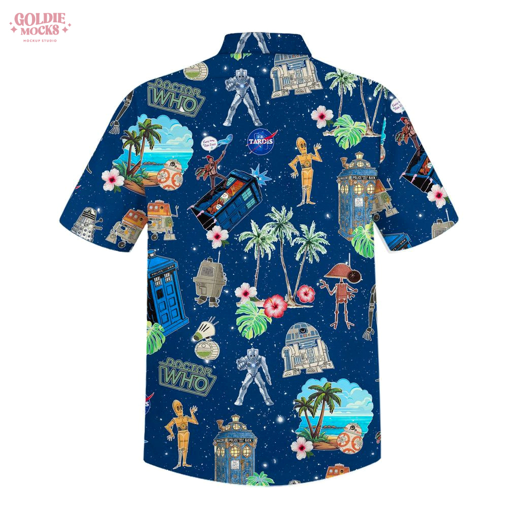 Doctor WHO Beautiful Summer Hawaiian Shirt Doctor WHO Beautiful Summer Hawaiian Shirt