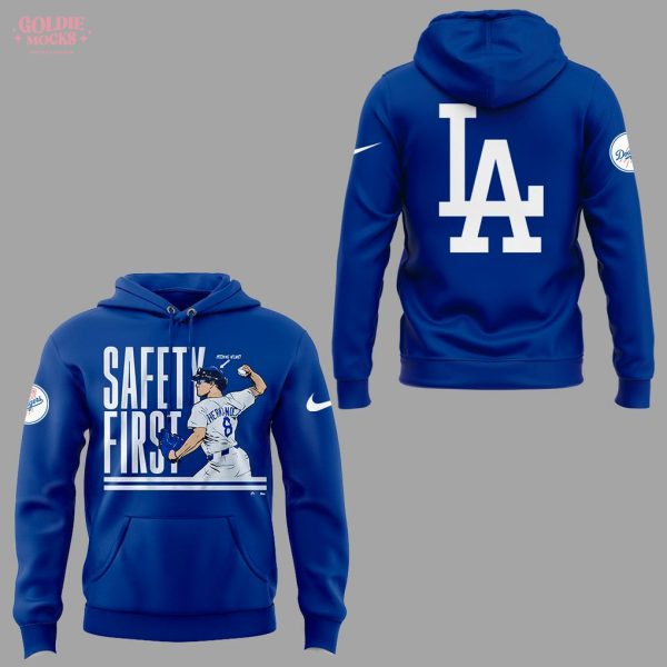 Dodgers Safty First 2025 Hoodie