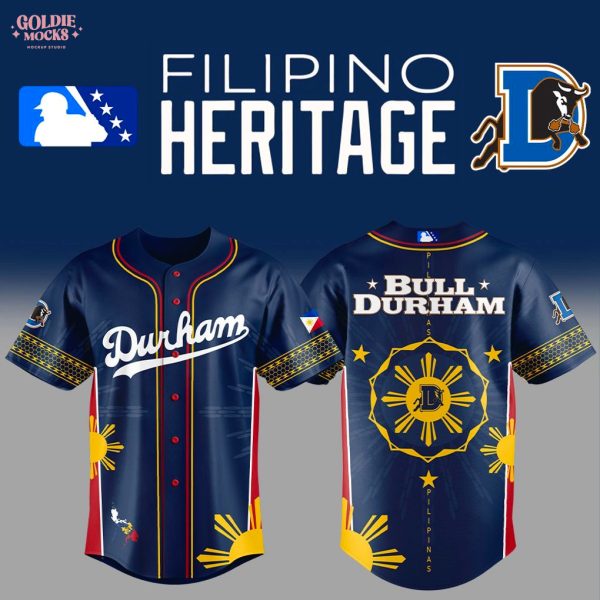 Durham Bulls Filipino Heritage Night 2025 Limited Jersey