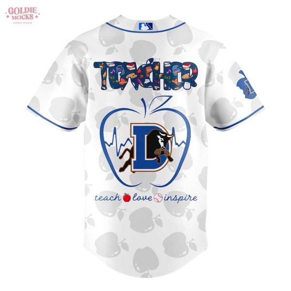 Durham Bulls Teacher Appreciation 2025 Jersey