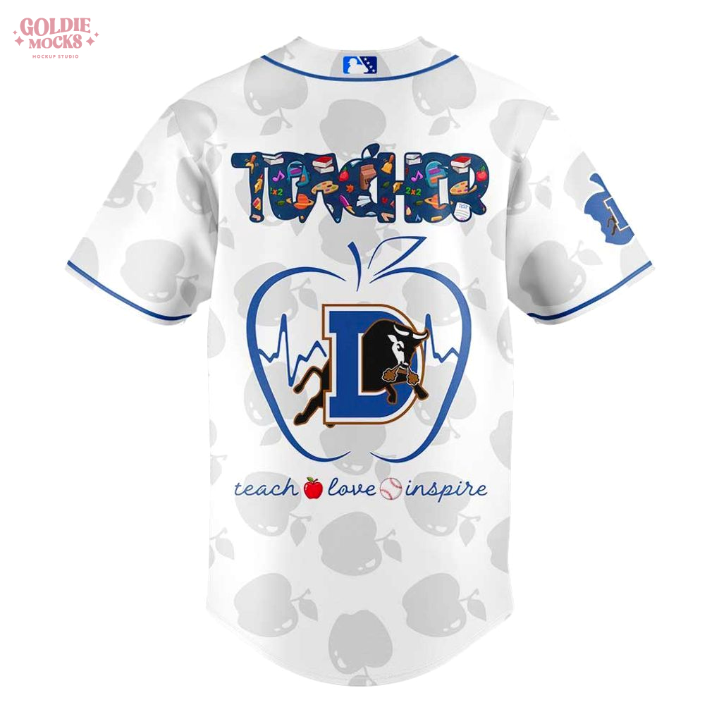 Durham Bulls Teacher Appreciation 2025 Jersey Durham Bulls Teacher Appreciation 2025 Jersey