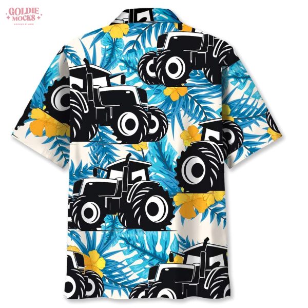 Farmer Nature Tractor 2025 Hawaiian Shirt