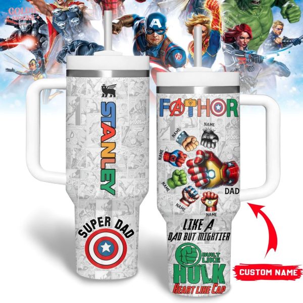 Fathor Live A Dad But Mightier 40oz Tumbler
