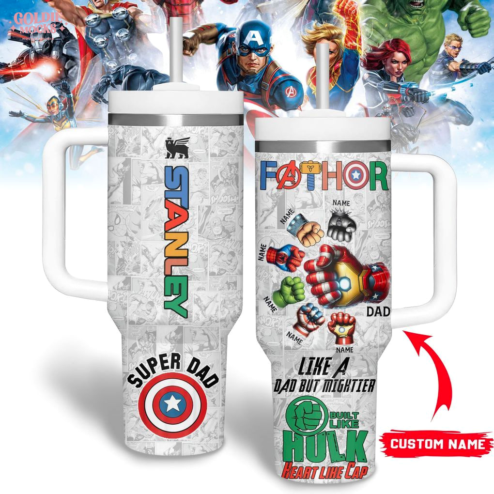 Fathor Live A Dad But Mightier 40oz Tumbler Fathor Live A Dad But Mightier 40oz Tumbler