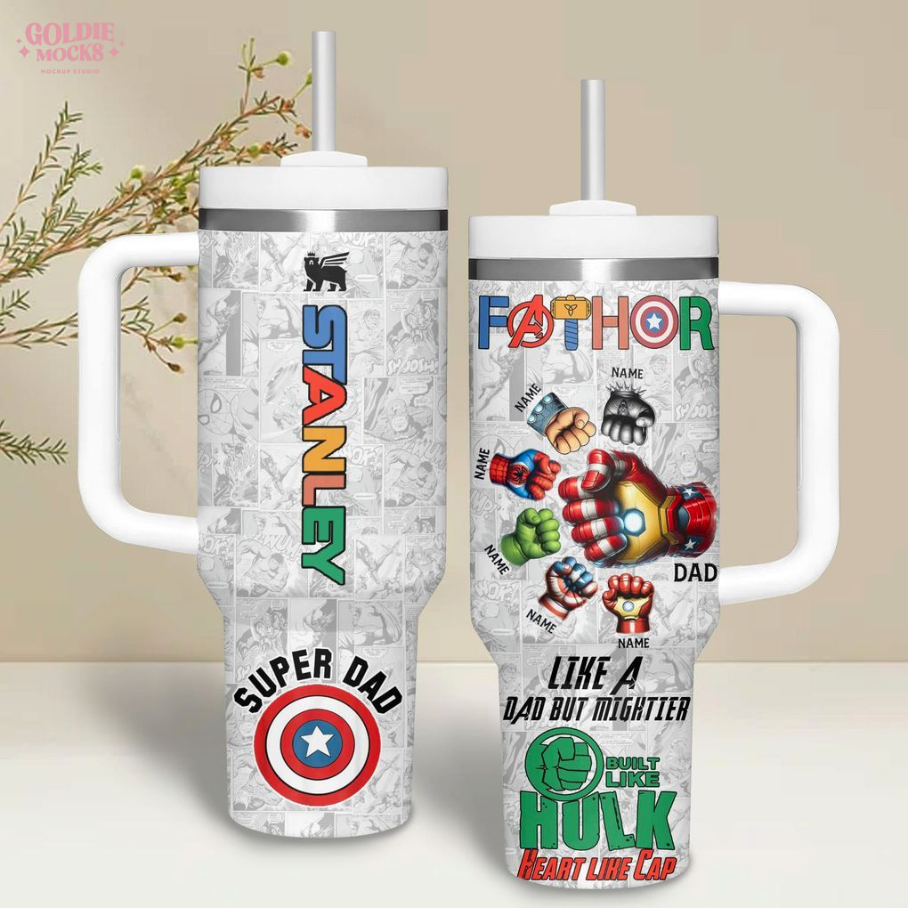 Fathor Live A Dad But Mightier 40oz Tumbler Fathor Live A Dad But Mightier 40oz Tumbler